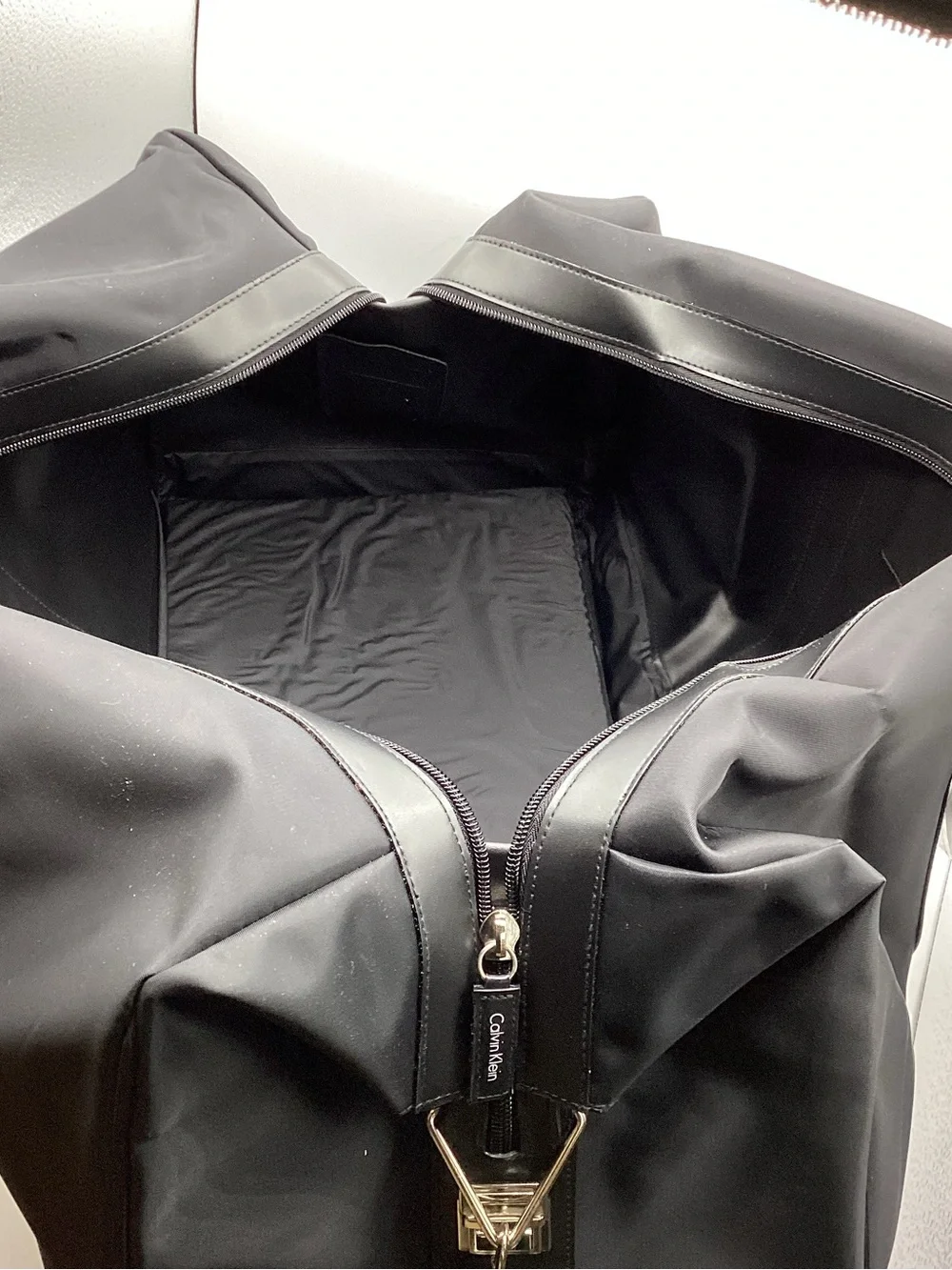 Calvin Klein Black Nylon Duffel Bag- New with Tags
